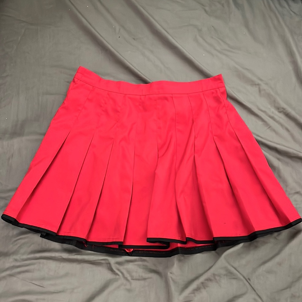 ❤️ Red Cheerleader Skirt 📣